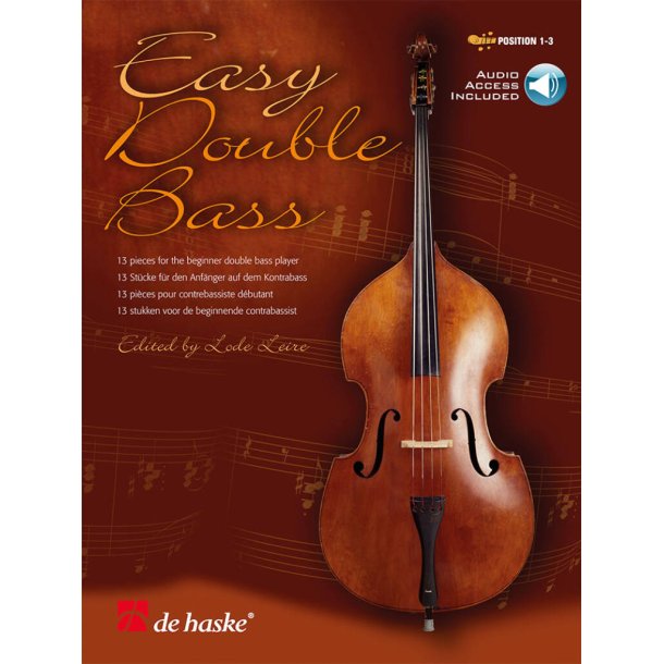 Easy Double Bass : 13 pieces for the beginner double bass player