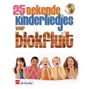 25 bekende kinderliedjes voor blokfluit