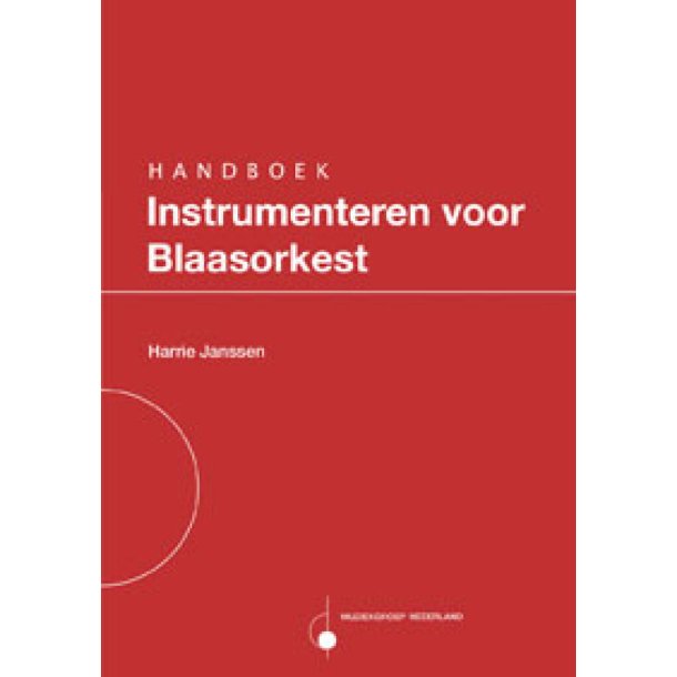Handboek Instrumenteren voor Blaasorkest