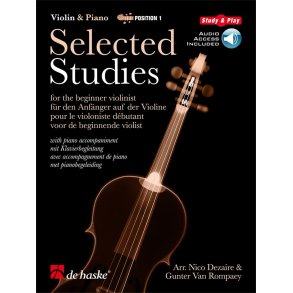 Selected Studies : For the beginner violinist with piano accompanimen