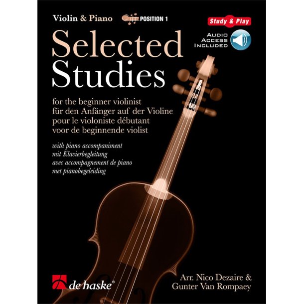 Selected Studies : For the beginner violinist with piano accompanimen