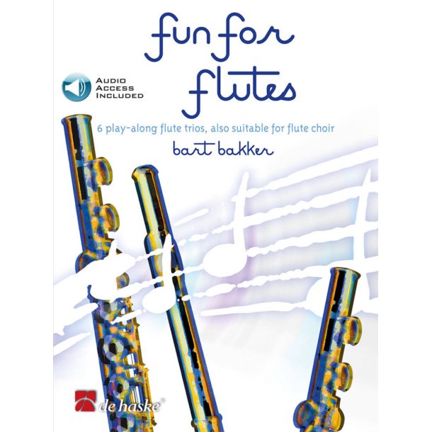 Fun for Flutes : Play-along flute trios, also suitable for flute choir