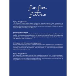 Fun for Flutes : Play-along flute trios, also suitable for flute choir