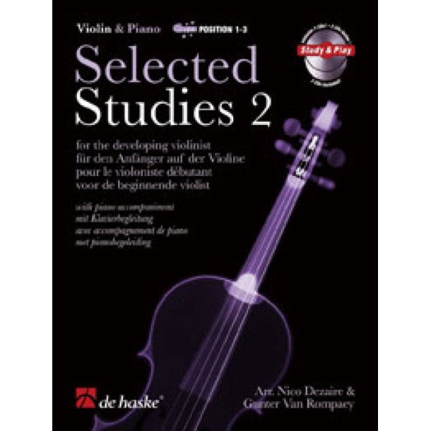 Selected Studies 2 : for the developing violinist