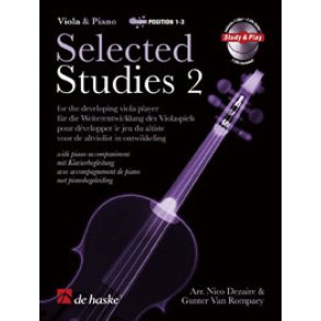 Selected Studies 2 : for the developping viola player