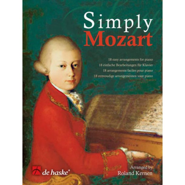 Simply Mozart : 18 Easy Arrangements for Piano