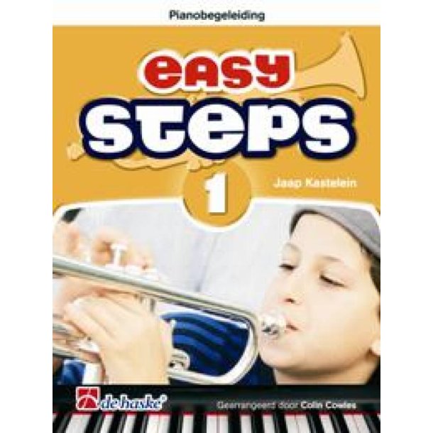 Easy Steps 1 - pianobegeleiding trompet : Step by Step piano accomp.