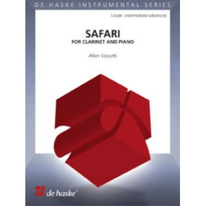 Safari for Clarinet and Piano : 3 Recital Pieces