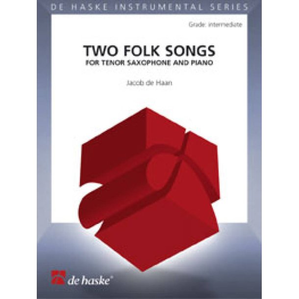 Two Folk Songs : for Tenor Saxophone and piano