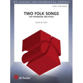 Two Folk Songs : for Trombone and piano