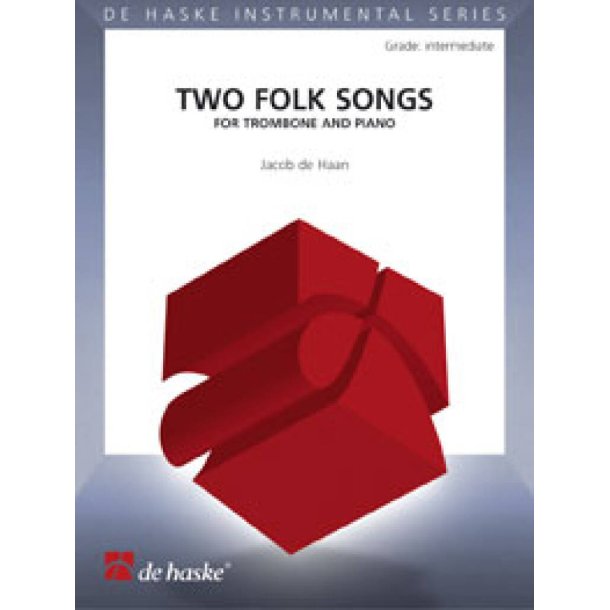 Two Folk Songs : for Trombone and piano