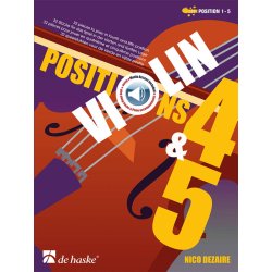 Violin Positions 4 & 5 : 32 pieces to play in fourth and fifth position