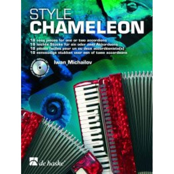 Style Chameleon : 18 easy pieces for one or two accordions