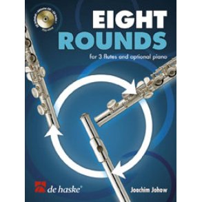 Eight Rounds : for 3 Flutes and Optional Piano