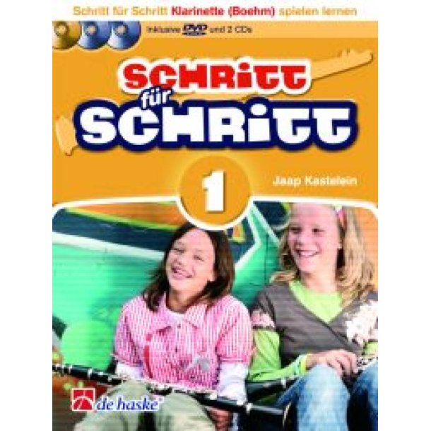 Schritt f&uuml;r Schritt 1 Klarinette (Boehm) : In einfachen Schritten Klarinette (Boehm) spielen lernen