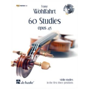 60 Studies Opus 45 : violin studies in the first three positions
