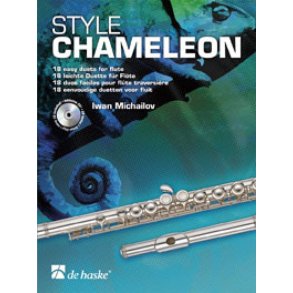 Style Chameleon : 18 easy duets for flute