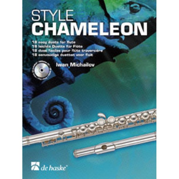 Style Chameleon : 18 easy duets for flute