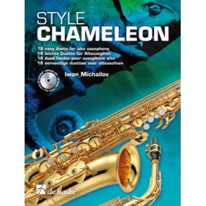 Style Chameleon : 18 easy duets for alto saxophone