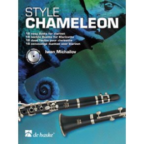 Style Chameleon : 18 easy duets for clarinet