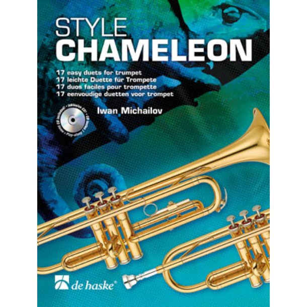 Style Chameleon : 17 easy duets for trumpet