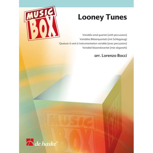 Looney Tunes : Variable wind quartet (with percussion)