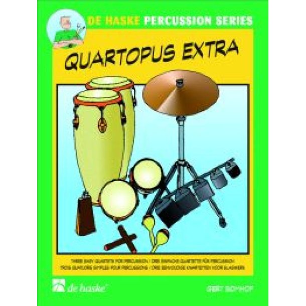 Quartopus Extra : Three easy quartets for percussion