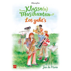 Klasse(n) Musikanten - Altsaxophon : Los geht's - 24 progressive Spielstücke für Bläserklassen im Grundschulalter
