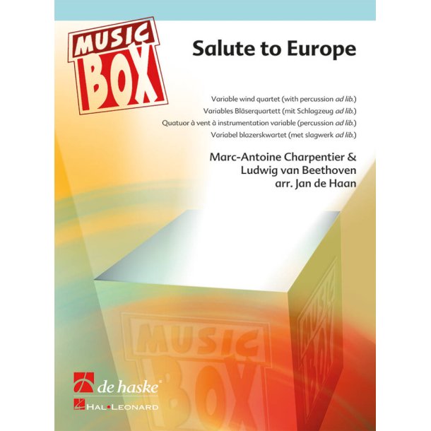 Salute to Europe : Variable wind quartet (with percussion ad lib.)