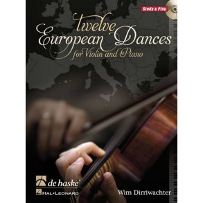 Twelve European Dances : for Violin and Piano