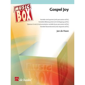 Gospel Joy : Variable wind quartet (with percussion ad lib.)