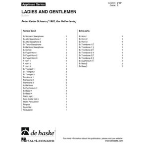 Ladies and Gentlemen