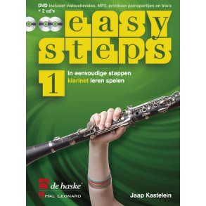 Easy Steps 1 klarinet : In eenvoudige stappen klarinet leren spelen