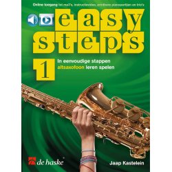 Easy Steps 1 altsaxofoon : In eenvoudige stappen altsaxofoon leren spelen