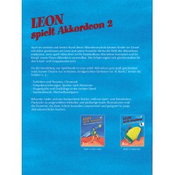 Leon spielt Akkordeon 2 : Schule f&uuml;r Standardbass-Akkordeon