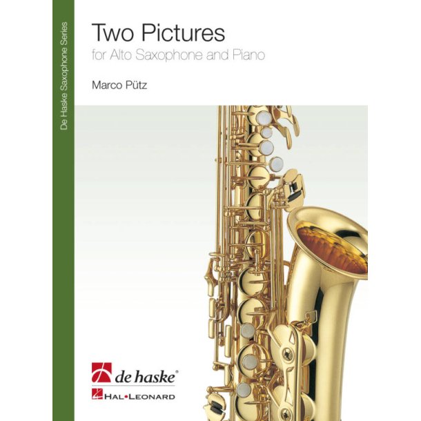 Two Pictures : for Alto Saxophone and Piano