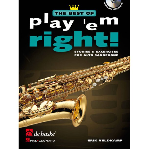 The Best of Play 'em Right : Jazz, Latin & Rock Studies for alto saxophone