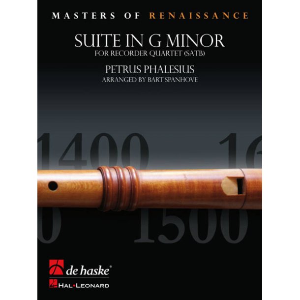 Suite in G minor : for Recorder Quartet (SATB)