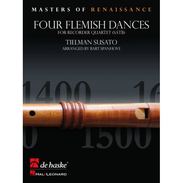 Four Flemish Dances : for Recorder Quartet (SATB)