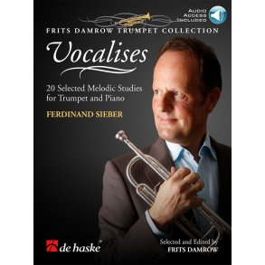 Vocalises : 20 Selected Melodic Studies for Trumpet & Piano
