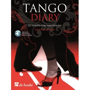 Tango Diary : 12 tangos for two violins