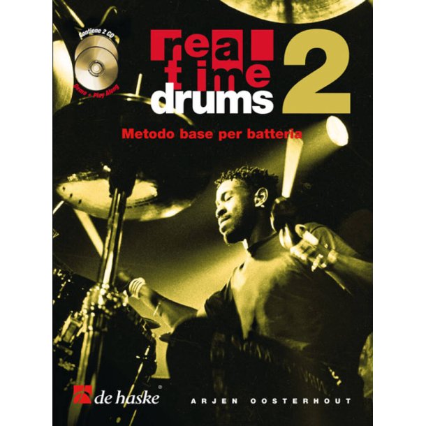 Real Time Drums 2 (IT) : Metodo base per batteria