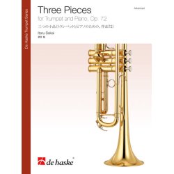 Three Pieces : for Trumpet and Piano, Op. 72