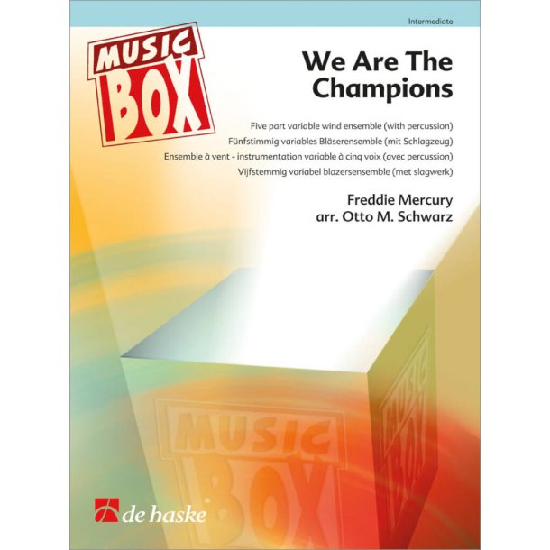 We Are The Champions : Five part variable wind ensemble (with percussion)