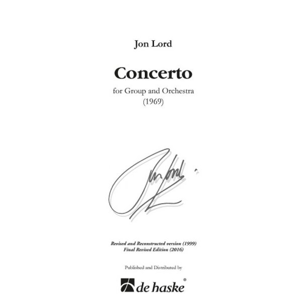 Concerto for Group and Orchestra