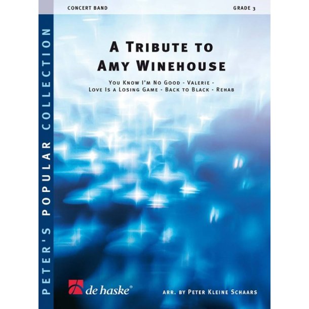 A Tribute to Amy Winehouse : You Know I&rsquo;m No Good, Valerie, Love Is a Losing Game, Back to Black, Rehab