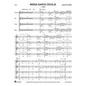 Missa Santa Cecilia : for Concert Band, Mixed Choir and Organ (optional)