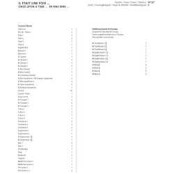 Il &eacute;tait une fois.. .Es war einmal ... : Er was eens ... Singspiel for narrator, actors (ad lib.), children's choir and concert band