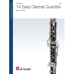 14 Easy Clarinet Quartets