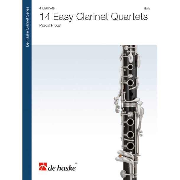 14 Easy Clarinet Quartets